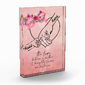 Mutter und Tochter Fotoblock (Links)