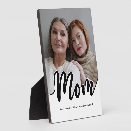 Mutter und Tochter-Geschenk | Ration 12x18 Plaque  Fotoplatte (Seite)