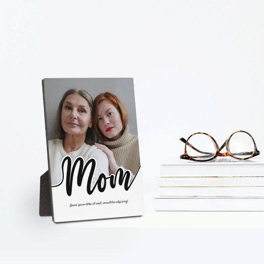 Mutter und Tochter-Geschenk | Ration 12x18 Plaque Fotoplatte