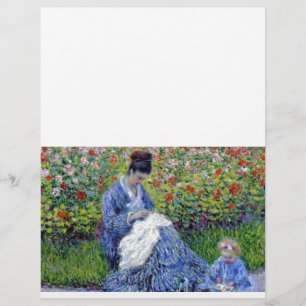 Mutter und Tochter in Garden Flyer
