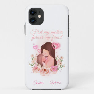 Mutter und Tochter, Individuelle Name Case-Mate iPhone Hülle