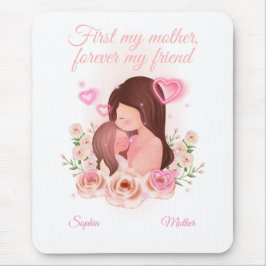 Mutter und Tochter, Individuelle Name Mousepad