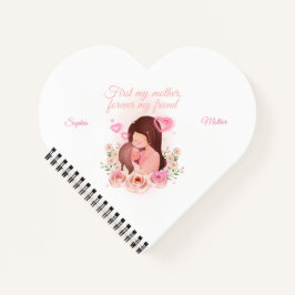 Mutter und Tochter, Individuelle Name Notizblock