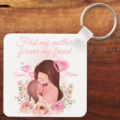 Mutter und Tochter, Individuelle Name Schlüsselanhänger (Rückseite)