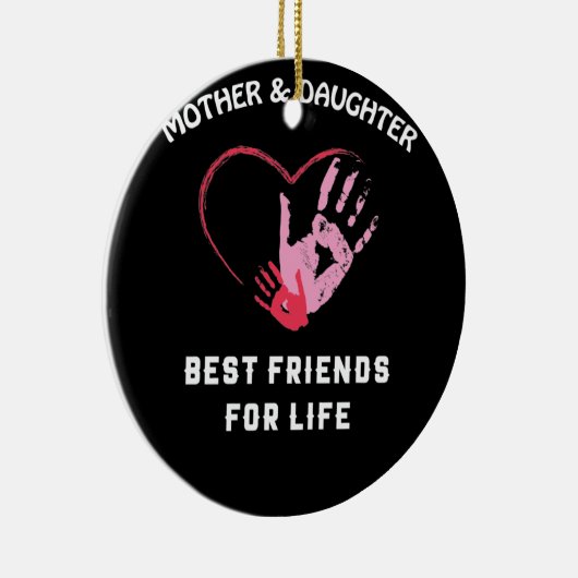 MUTTER UND TOCHTER KERAMIK ORNAMENT (Rechts)