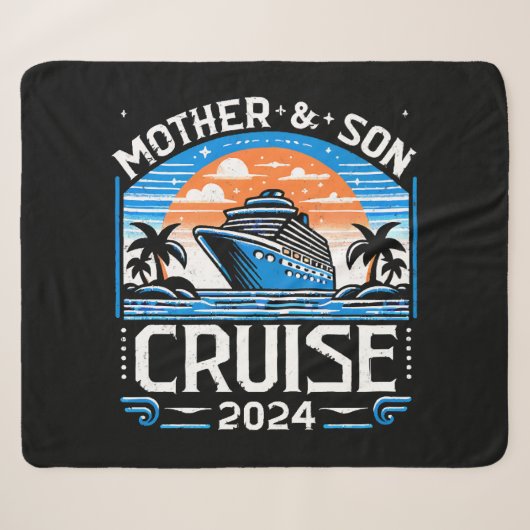 Mutter- und Tochter-Kreuzfahrt 2024 Sherpadecke (Vorderseite (Horizontal))