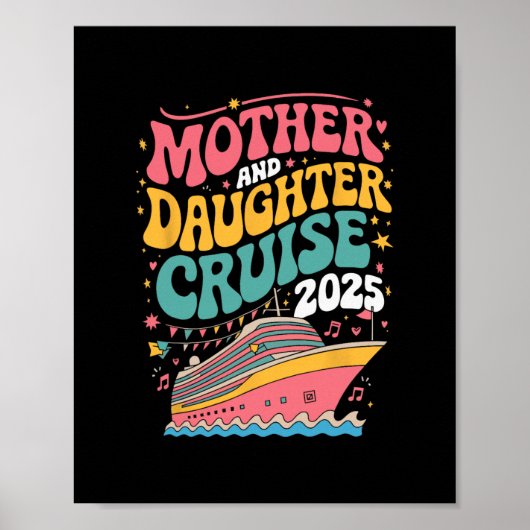 Mutter-und-Tochter-Kreuzfahrt 2025 Poster (Vorne)