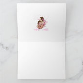 Mutter und Tochter Liebe - Muttertagskarte Karte (Innenseite)