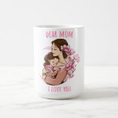 Mutter und Tochter Liebe Verwandlungstasse (Zentrum)