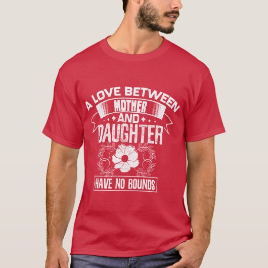 Mutter und Tochter Mütter tagen Vintag T-Shirt (Vorderseite)