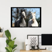 Mutter und Tochter Poster (Heimbüro)