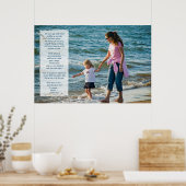 Mutter und Tochter Poster (Küche)