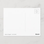 Mutter und Tochter Postkarte (Rückseite)