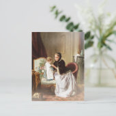Mutter und Tochter Postkarte (Stehend Vorderseite)
