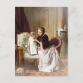 Mutter und Tochter Postkarte (Vorderseite)