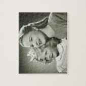 Mutter und Tochter Puzzle (Vertikal)