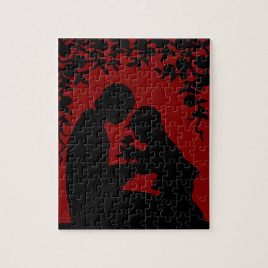 MUTTER UND TOCHTER PUZZLE (Vertikal)