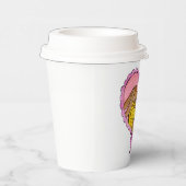 Mutter und Tochter Rabbit Papier Cups Babydusche Pappbecher (Rechts)