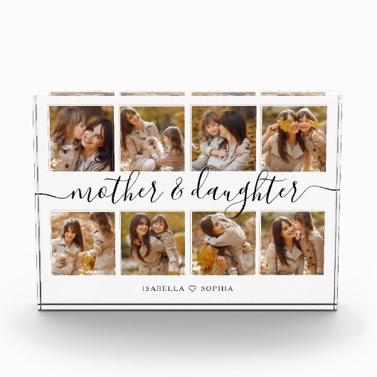 Mutter und Tochter-Skriptkollektion Fotoblock (Vorderseite)
