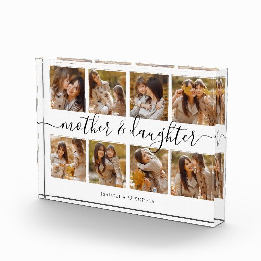 Mutter und Tochter-Skriptkollektion Fotoblock (Rechts)