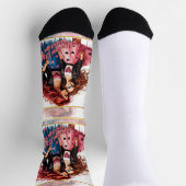 Mutter und Tochter Socken (Oben)