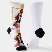 Mutter und Tochter Socken (Gewinkelt)