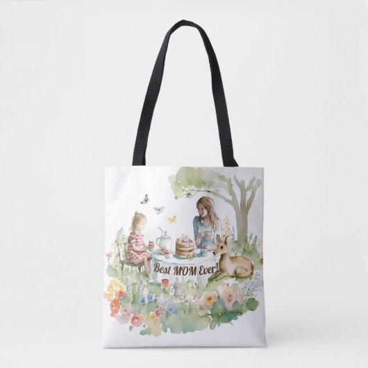 Mutter und Tochter-Tee-Party Tasche (Vorderseite)
