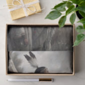 Mutter- und Tochter-Tipi-Gebets-Decoupage Seidenpapier (Geschenk)