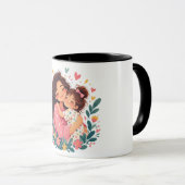 Mutter- und Tochterliebe Tasse (VorderseiteRechts)