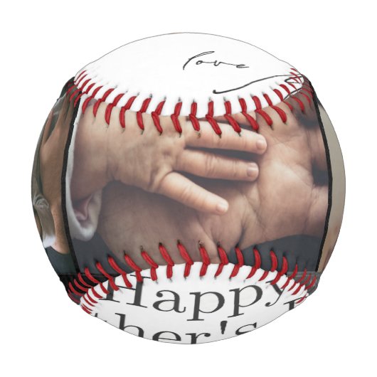 Mutter und Vater Tag Baseball (Rückseite)