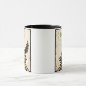 Mutter und Vogelbabys Tasse (Zentrum)