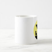 Mutter und Wolf Pup Kaffeetasse (Mittel)