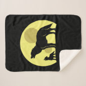 Mutter und Wolf Pup Sherpadecke (Vorderseite (Horizontal))