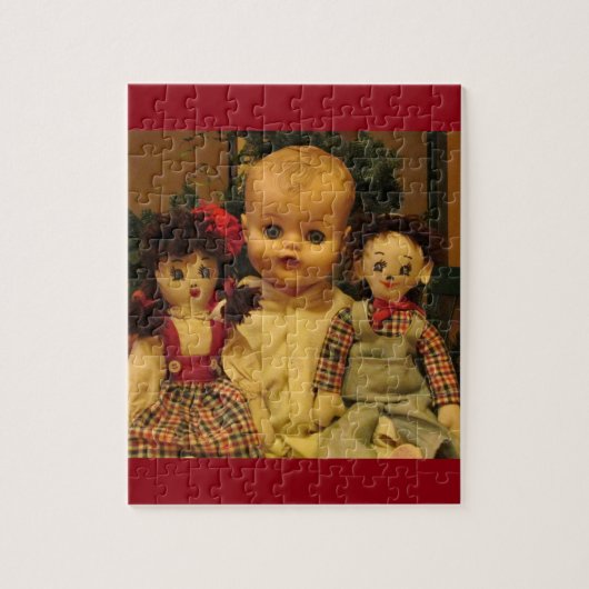 Mutter und Zwillinge Puzzle (Vertikal)