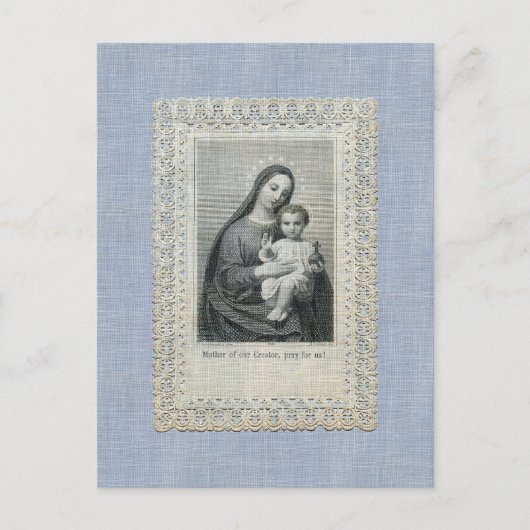 Mutter unseres Schöpfers Postkarte (Vorderseite)