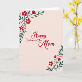 Mutter Valentinstagskarte Karte (Gelbe Blume)