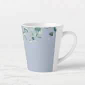Mutter Vater der Braut Personalisiert Dusty Blue Milchtasse (Rechts)