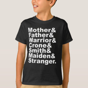 Mutter & Vater & Krieger & Ahnin & Schmied & Mädch T-Shirt