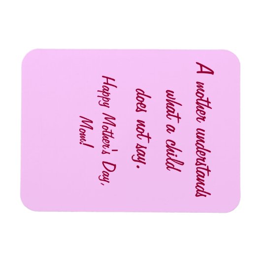 Mutter versteht Magnet (Horizontal)