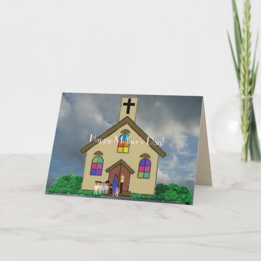 Mutter vieler Kinder Karte (Vorderseite)