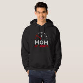 Mutter von 3 Jungen Muttertag Mutti Hoodie (Vorne ganz)