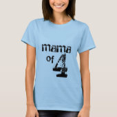 Mutter von 4 T-Shirt (Vorderseite)