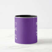 Mutter von 8 Pfoten Tasse (Zentrum)