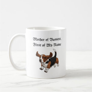 Mutter von Bassets, Vorname Kaffeetasse
