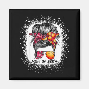 Mutter von beiden Cheer-Mutter Basketball-Mutter u Magnet