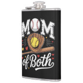 Mutter von beiden Spieltag Baseball Softball  Flachmann (Links)