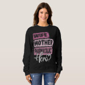 Mutter von Beruf Mutter Mutter Pharmakologin Sweatshirt (Vorne ganz)