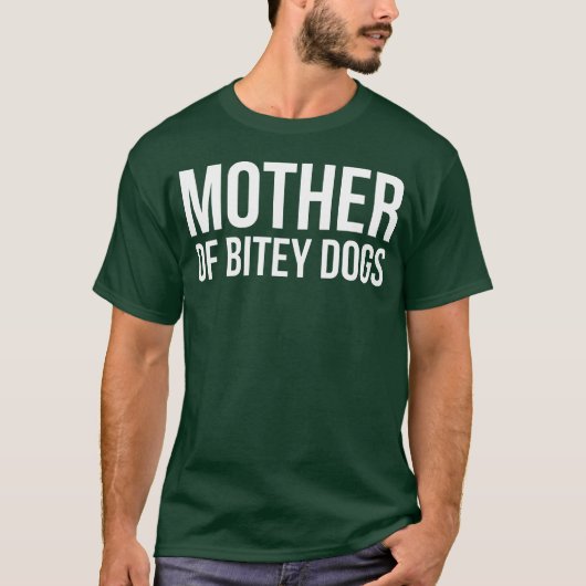 Mutter von Bitey Hogs Mädchen T-Shirt (Vorderseite)