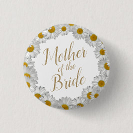 Mutter von Bride Daisy Blume Wreath Button