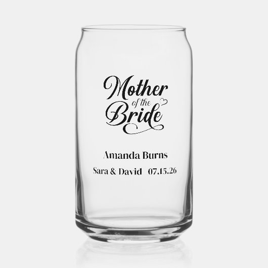 Mutter von Bride Dosenglas (Vorderseite)